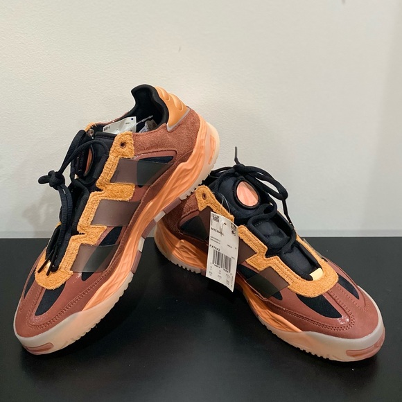 adidas Originals Other - Adidas Originals Niteball Hazy Copper Core Black Acid Orange Sneakers Size: 9.5